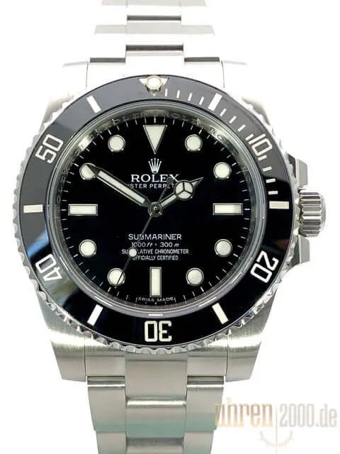 Rolex Submariner No Date 114060 aus 2012 LC100
