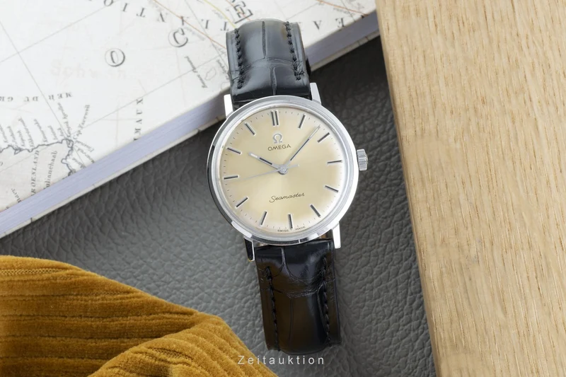 Omega Seamaster steel manual winding men's watch 135.018 Vintage [2204563]