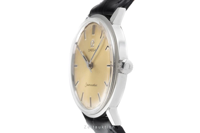 Omega Seamaster steel manual winding men's watch 135.018 Vintage [2204563]