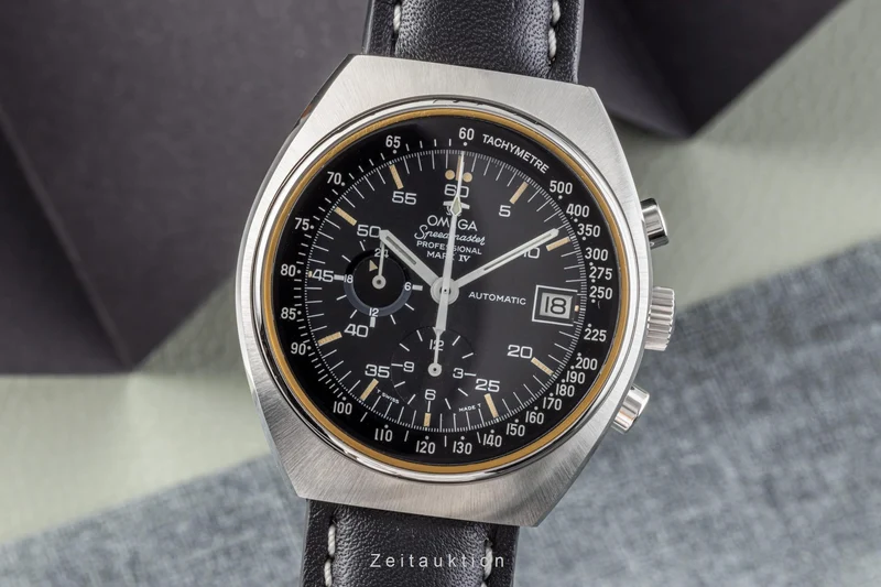 Omega Speedmaster chronograph steel automatic men's watch 176.009 Vintage [2204554]