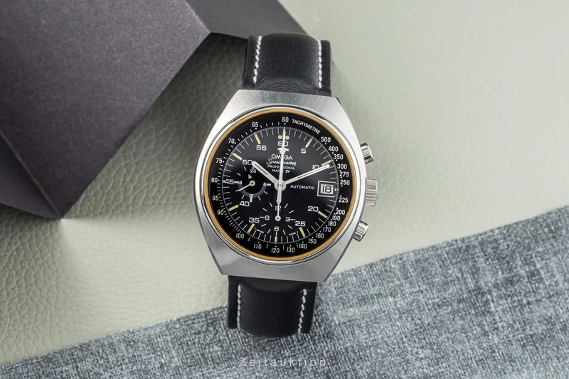 Omega Speedmaster chronograph steel automatic men's watch 176.009 Vintage [2204554]