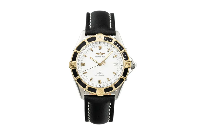 Breitling J-Class steel / gold automatic men's watch 80250 [2204547]