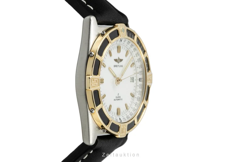 Breitling J-Class steel / gold automatic men's watch 80250 [2204547]