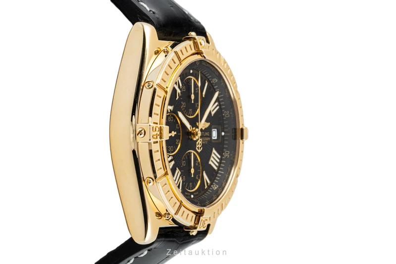 Breitling Crosswind chronograph 18 ct gold automatic men's watch K13055 [2204541]
