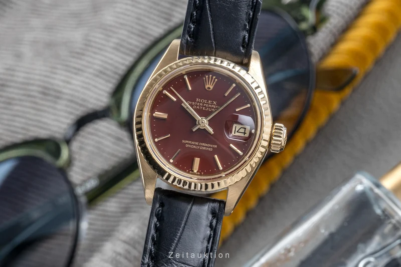 Rolex Lady Datejust 18 ct gold automatic women's watch 6917 [2204487]