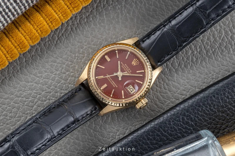 Rolex Lady Datejust 18 ct gold automatic women's watch 6917 [2204487]
