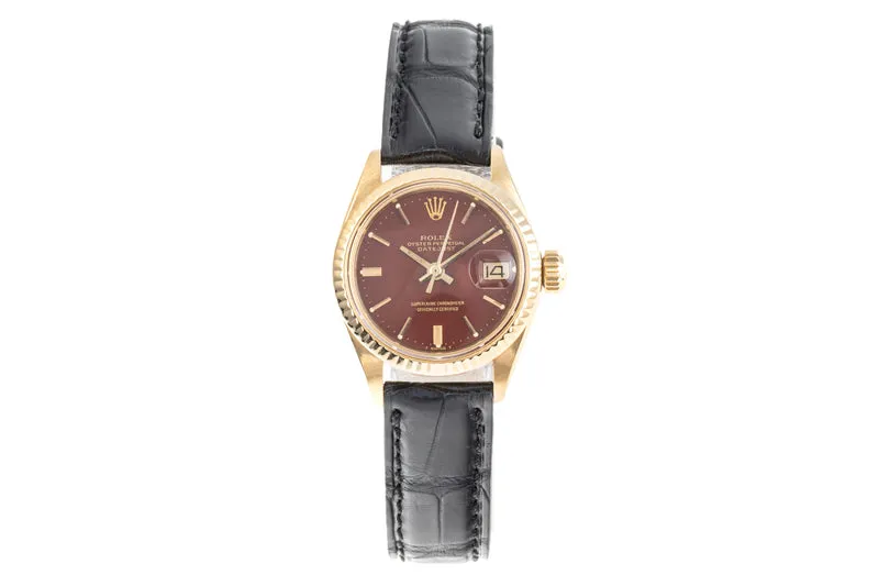 Rolex Lady Datejust 18 ct gold automatic women's watch 6917 [2204487]