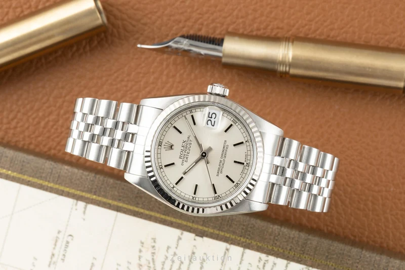 Rolex Datejust steel / white gold automatic women's watch 68274 [2204468]