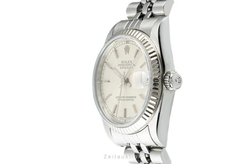 Rolex Datejust steel / white gold automatic women's watch 68274 [2204468]