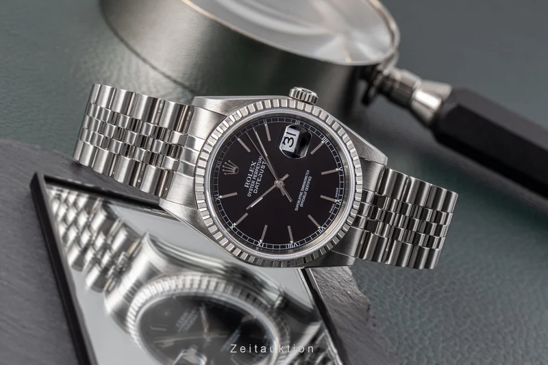 Rolex Datejust steel automatic men's watch 16220 [2204446]