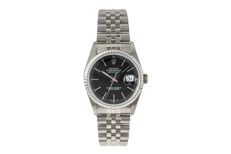 Rolex Datejust steel automatic men's watch 16220 [2204446]