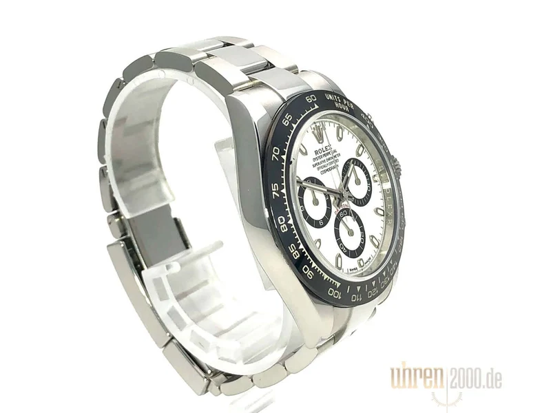 Rolex Daytona Edelstahl 116500LN Weiß aus 2017 LC100