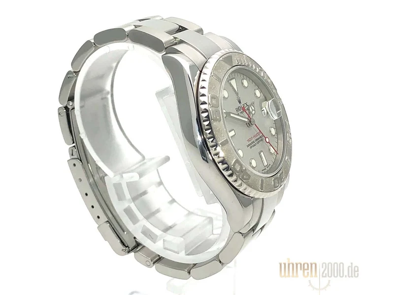 Rolex Yacht-Master 35 Edelstahl Platin 168622 aus 2007 LC100