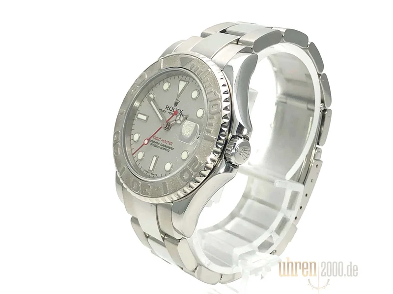 Rolex Yacht-Master 35 Edelstahl Platin 168622 aus 2007 LC100