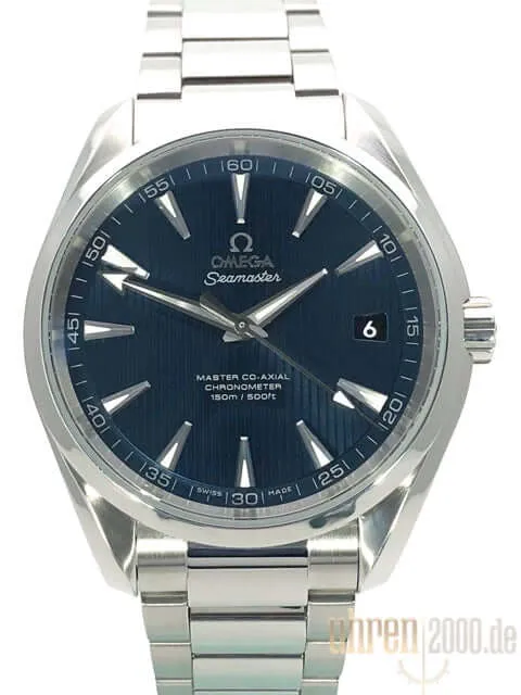 Omega Seamaster Aqua Terra 231.10.42.21.03.003 aus 2017 Deutsche Auslieferung