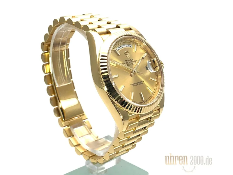 Rolex Day-Date 40 Gelbgold 228238 Champagner aus 2019
