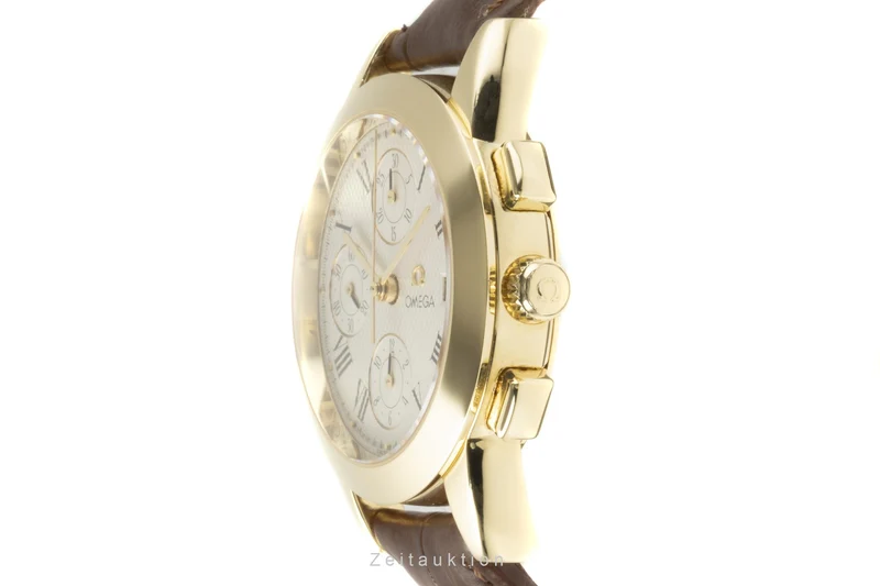 Omega Louis Brandt chronograph 18 ct gold automatic men's watch 5331.51.00, 175.0500 [2204376]