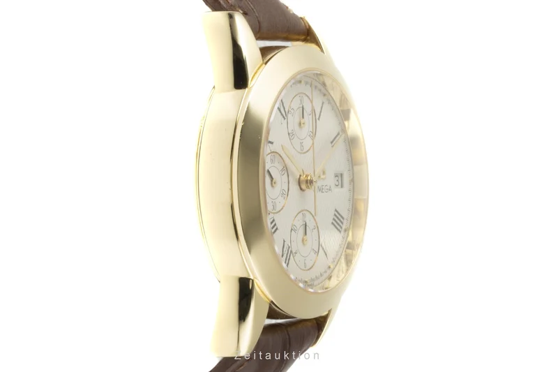 Omega Louis Brandt chronograph 18 ct gold automatic men's watch 5331.51.00, 175.0500 [2204376]