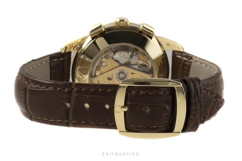 Omega Louis Brandt chronograph 18 ct gold automatic men's watch 5331.51.00, 175.0500 [2204376]