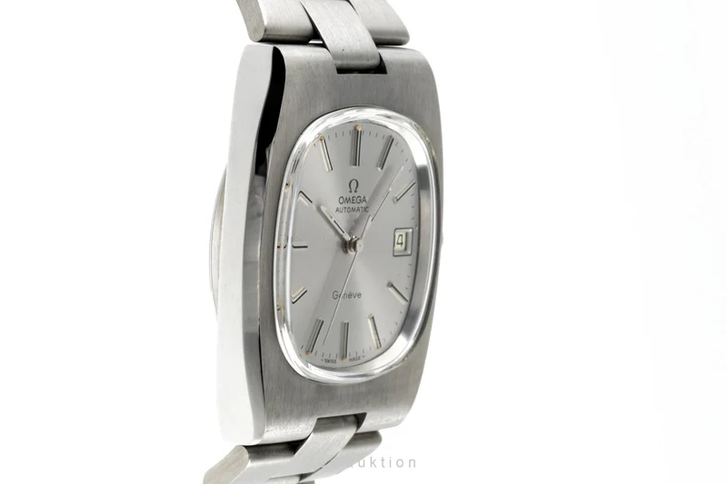 Omega Geneve steel automatic men's watch 166.0191, 366.0835 Vintage [2204366]