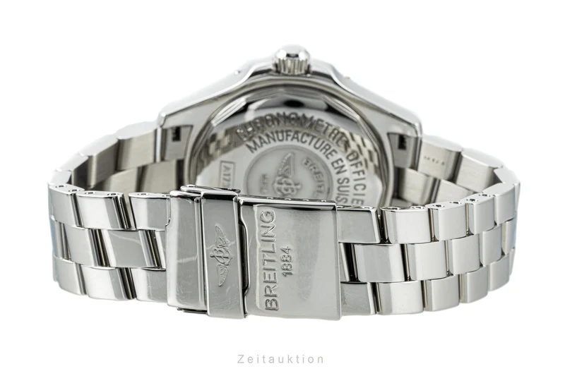 Breitling Superocean steel automatic men's watch A17360 LP: 4600EUR [2204331]