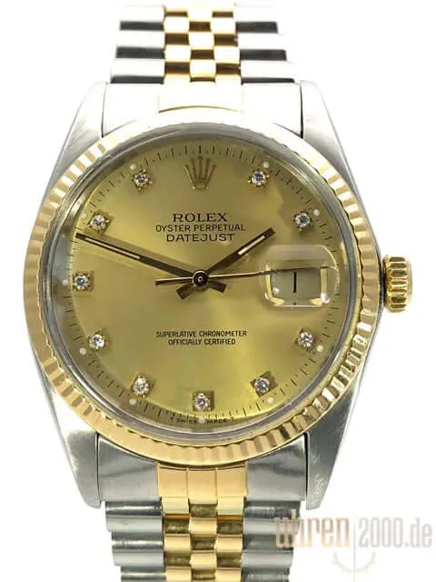 Rolex Datejust 36 Ref. 16013 aus 1986 LC100