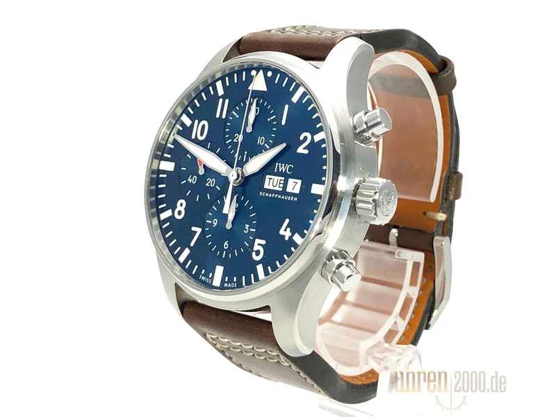 IWC Fliegeruhr Chronograph Edition Le Petit Prince IW377714 aus 2017 D-Papiere