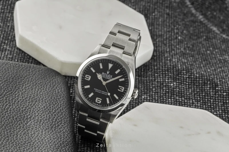 Rolex Explorer steel automatic men's watch 124270 [2206042]