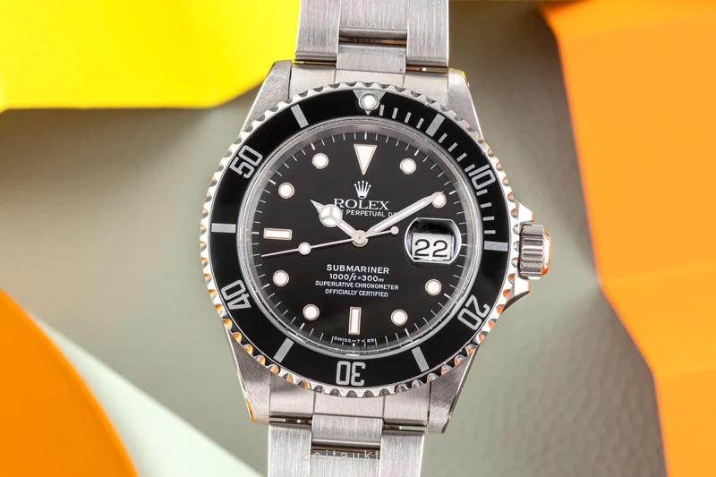 Rolex Submariner steel automatic men's watch 16610 [2206038]