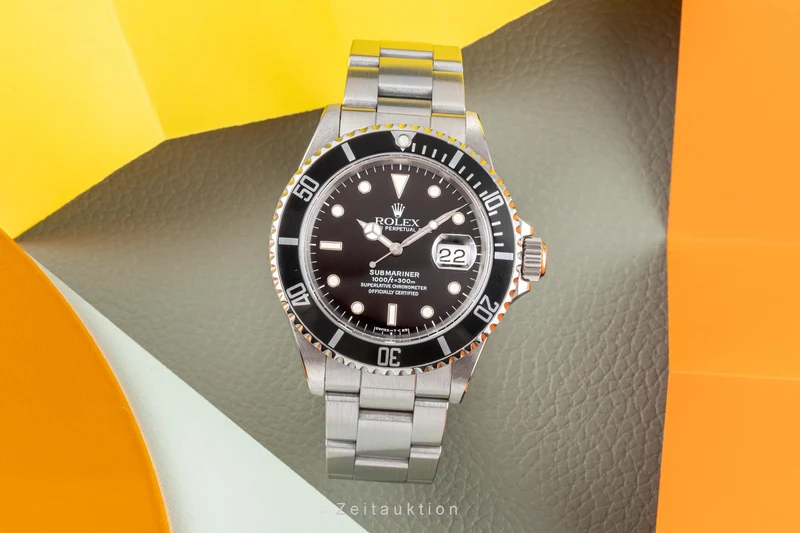 Rolex Submariner steel automatic men's watch 16610 [2206038]