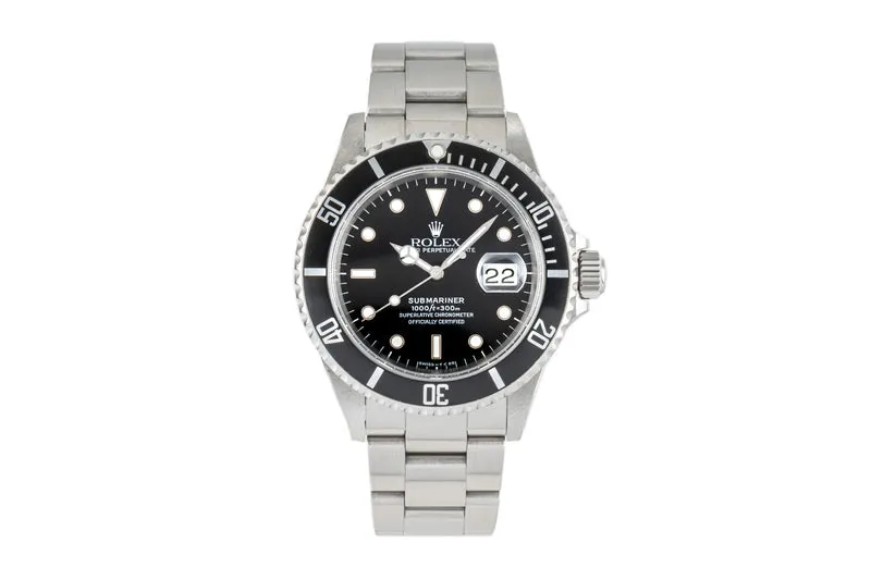 Rolex Submariner steel automatic men's watch 16610 [2206038]