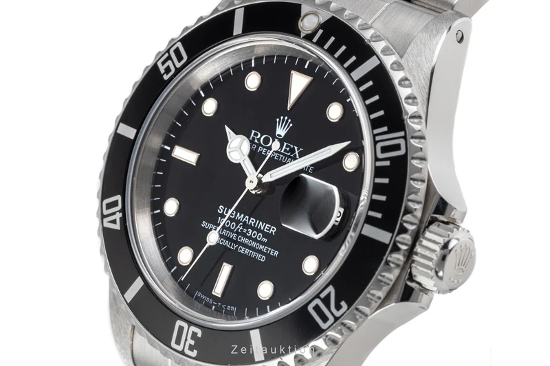 Rolex Submariner steel automatic men's watch 16610 [2206038]
