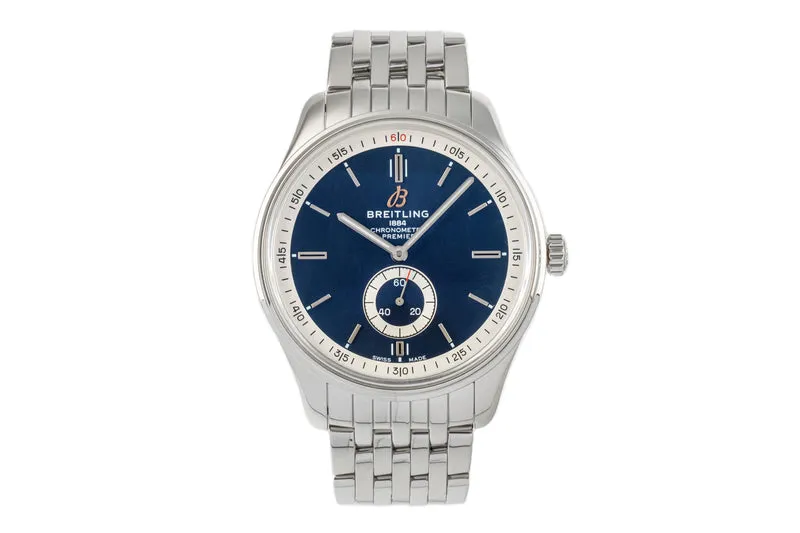 Breitling Premier steel automatic men's watch A37340 LP: 4950EUR [2206026]