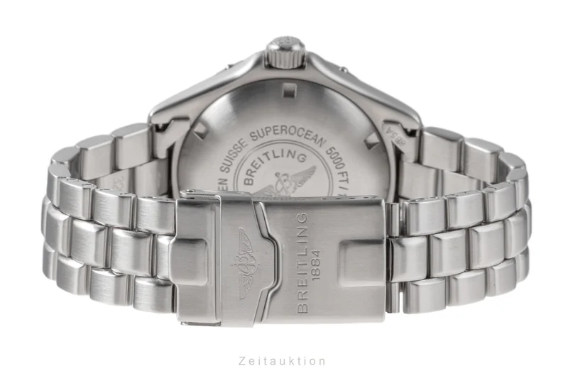 Breitling Superocean steel automatic men's watch A17045 LP: 4600EUR [2206020]
