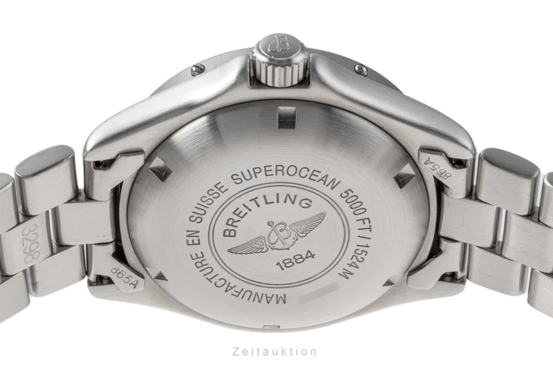 Breitling Superocean steel automatic men's watch A17045 LP: 4600EUR [2206020]