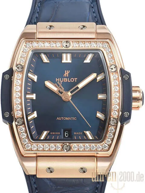 Hublot Spirit of Big Bang King Gold Blue Diamonds 665.OX.7180.LR.1204