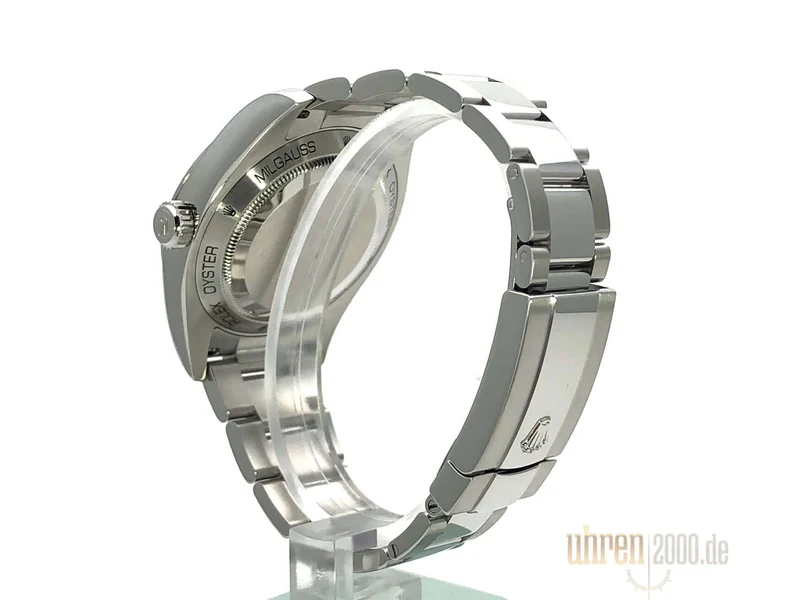 Rolex Milgauss 116400 weißes Zifferblatt