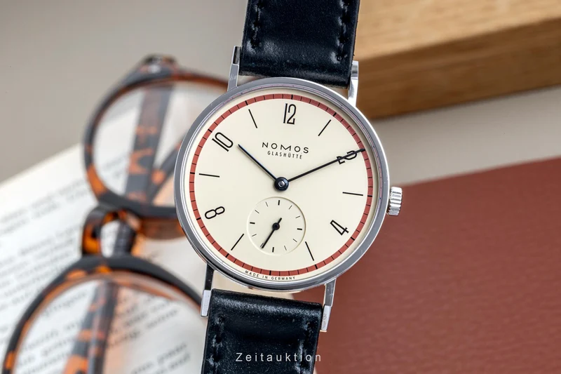 Nomos Tangente steel manual winding men's watch 122.S3 Limited [2206807]