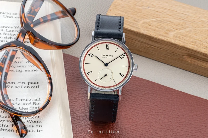 Nomos Tangente steel manual winding men's watch 122.S3 Limited [2206807]