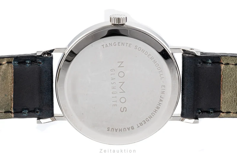 Nomos Tangente steel manual winding men's watch 122.S3 Limited [2206807]