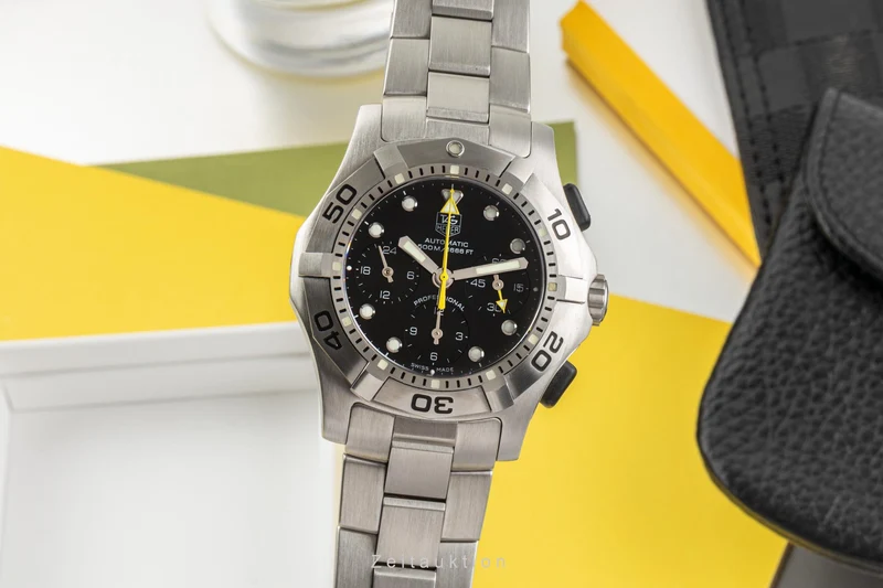 Tag Heuer Aquagraph chronograph steel automatic men's watch CN211A [2206770]