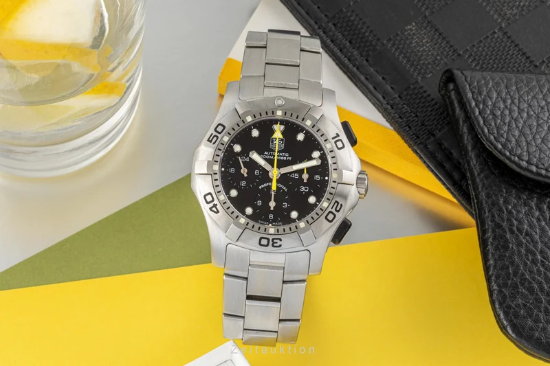 Tag Heuer Aquagraph chronograph steel automatic men's watch CN211A [2206770]