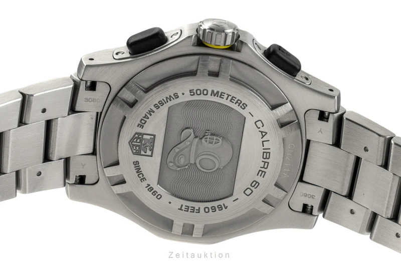 Tag Heuer Aquagraph chronograph steel automatic men's watch CN211A [2206770]