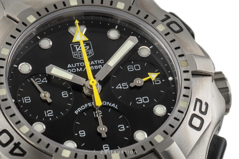 Tag Heuer Aquagraph chronograph steel automatic men's watch CN211A [2206770]