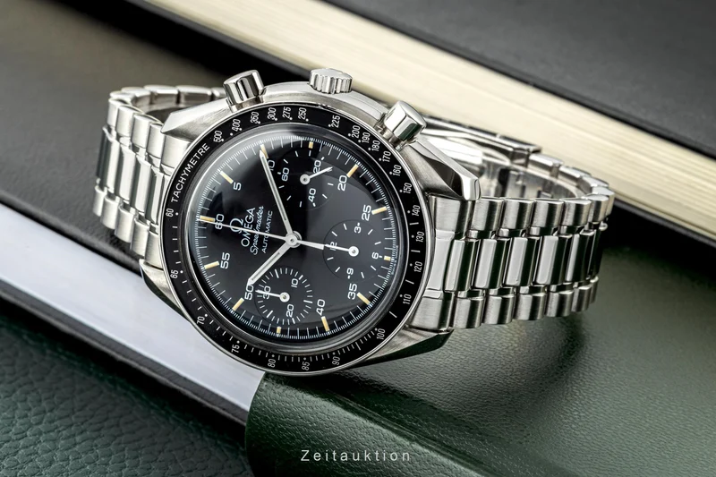 Omega Speedmaster chronograph steel automatic men's watch 175.0032.1, 175.0033.1, 3510.50.00 [2206761]
