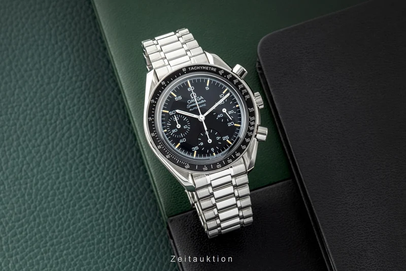 Omega Speedmaster chronograph steel automatic men's watch 175.0032.1, 175.0033.1, 3510.50.00 [2206761]
