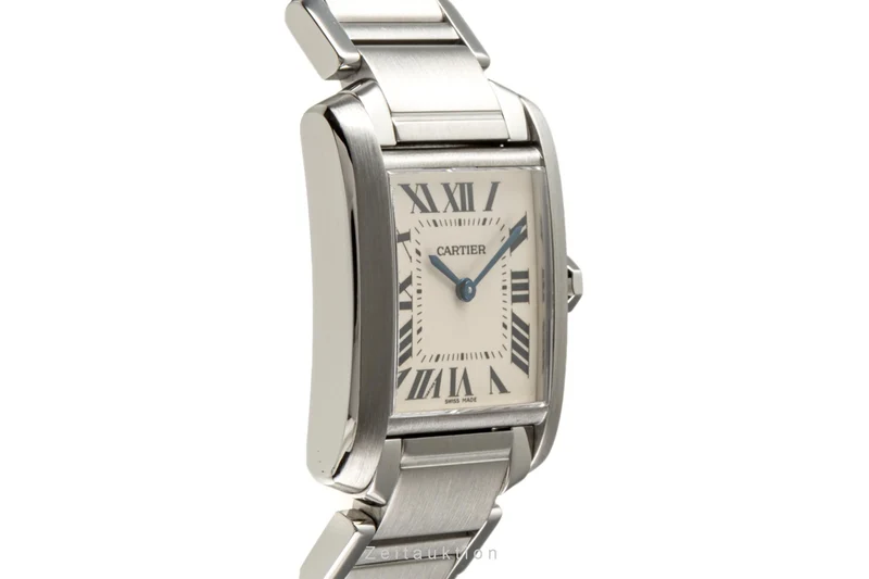 Cartier Tank Francaise steel quartz women's watch W51003Q3, 2301 LP: 4750EUR [2206018]