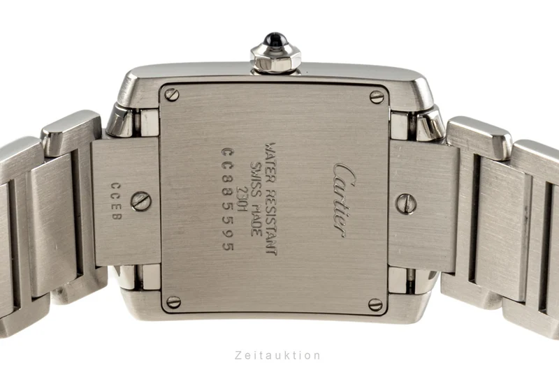 Cartier Tank Francaise steel quartz women's watch W51003Q3, 2301 LP: 4750EUR [2206018]