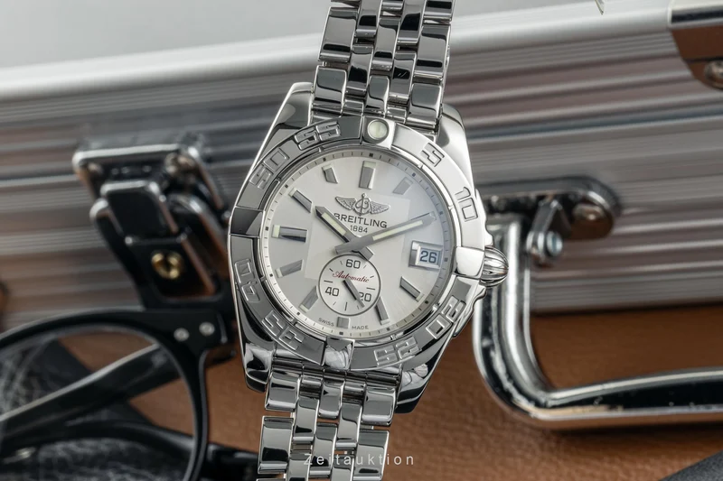 Breitling Galactic 32 steel automatic men's watch A37330 LP: 4750EUR [2205959]