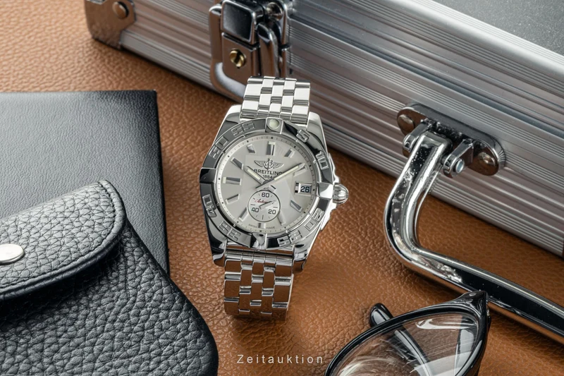Breitling Galactic 32 steel automatic men's watch A37330 LP: 4750EUR [2205959]
